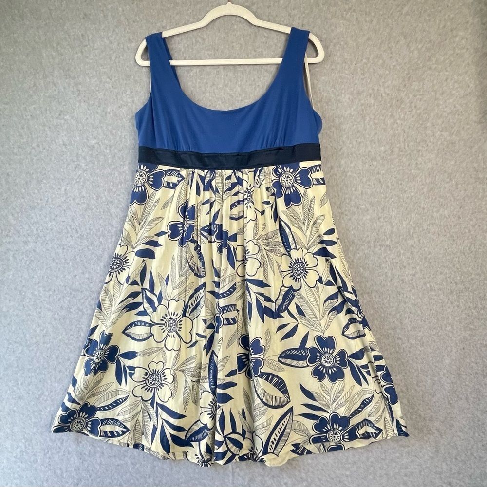 Kathryn Conover Floral Mini Dress Size 14